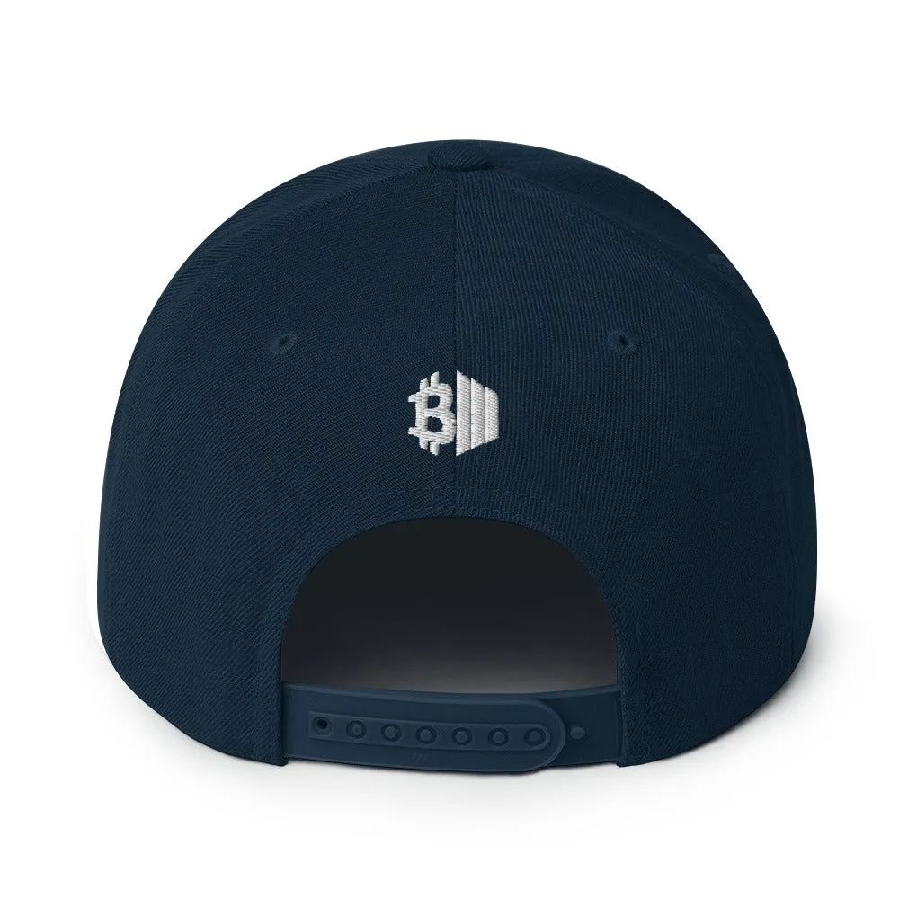 Mighty Blue Bitcoin Hat