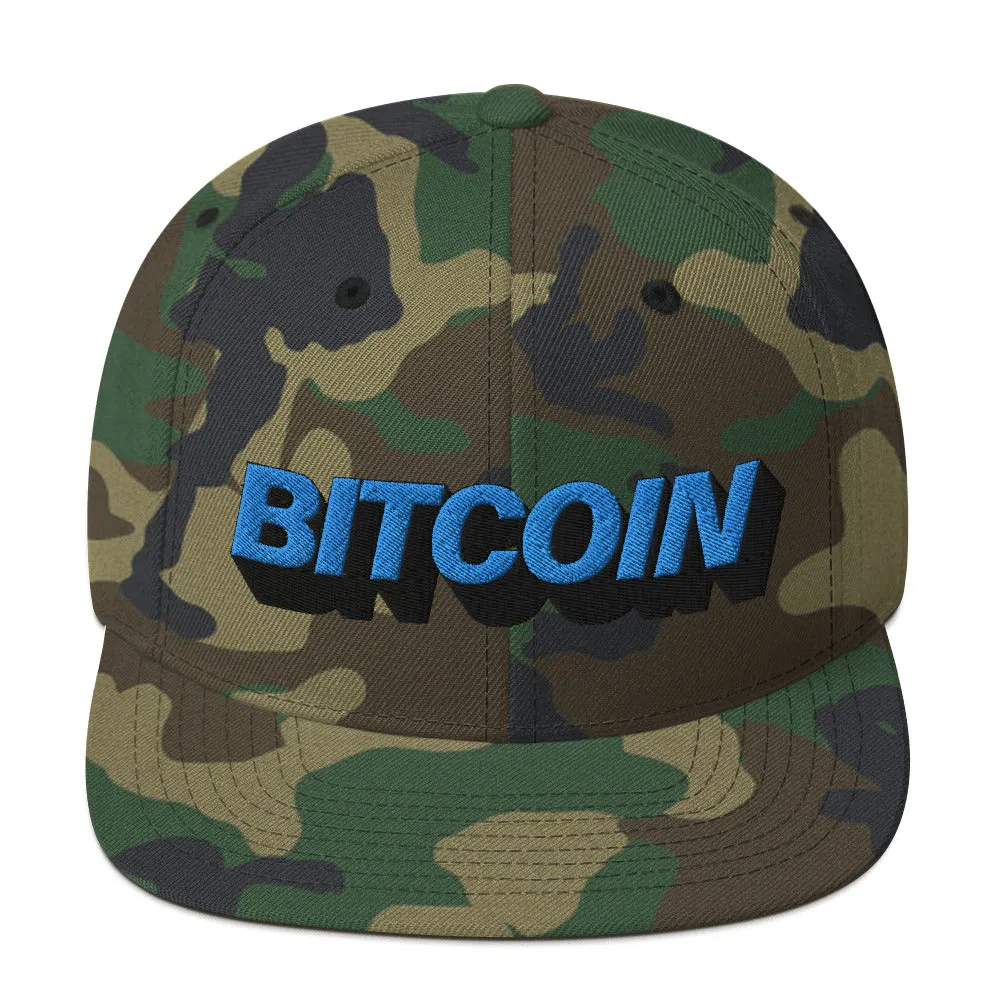 Mighty Blue Bitcoin Hat