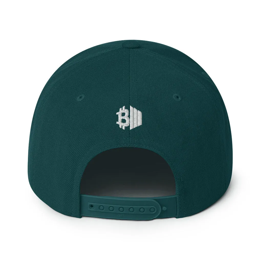 Mighty Blue Bitcoin Hat