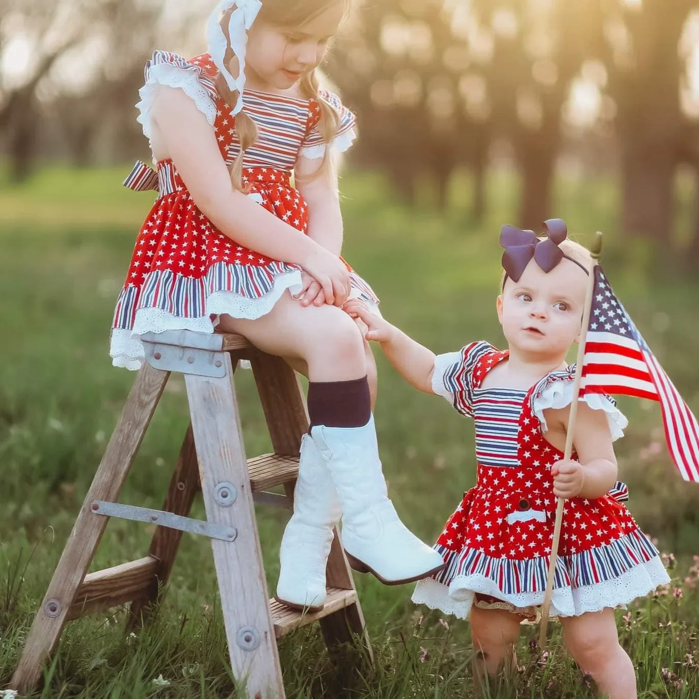Millie Pinafore- Americana