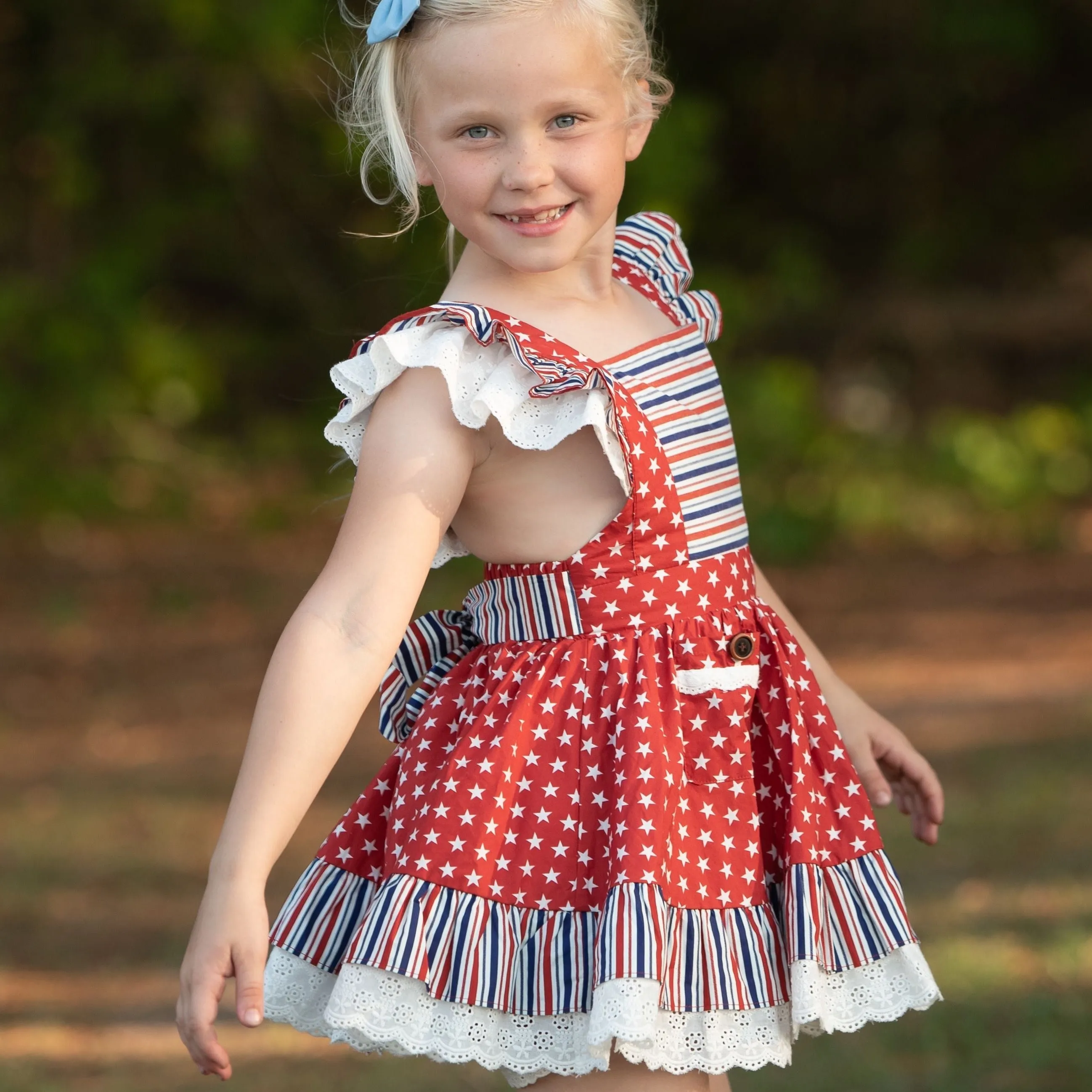 Millie Pinafore- Americana