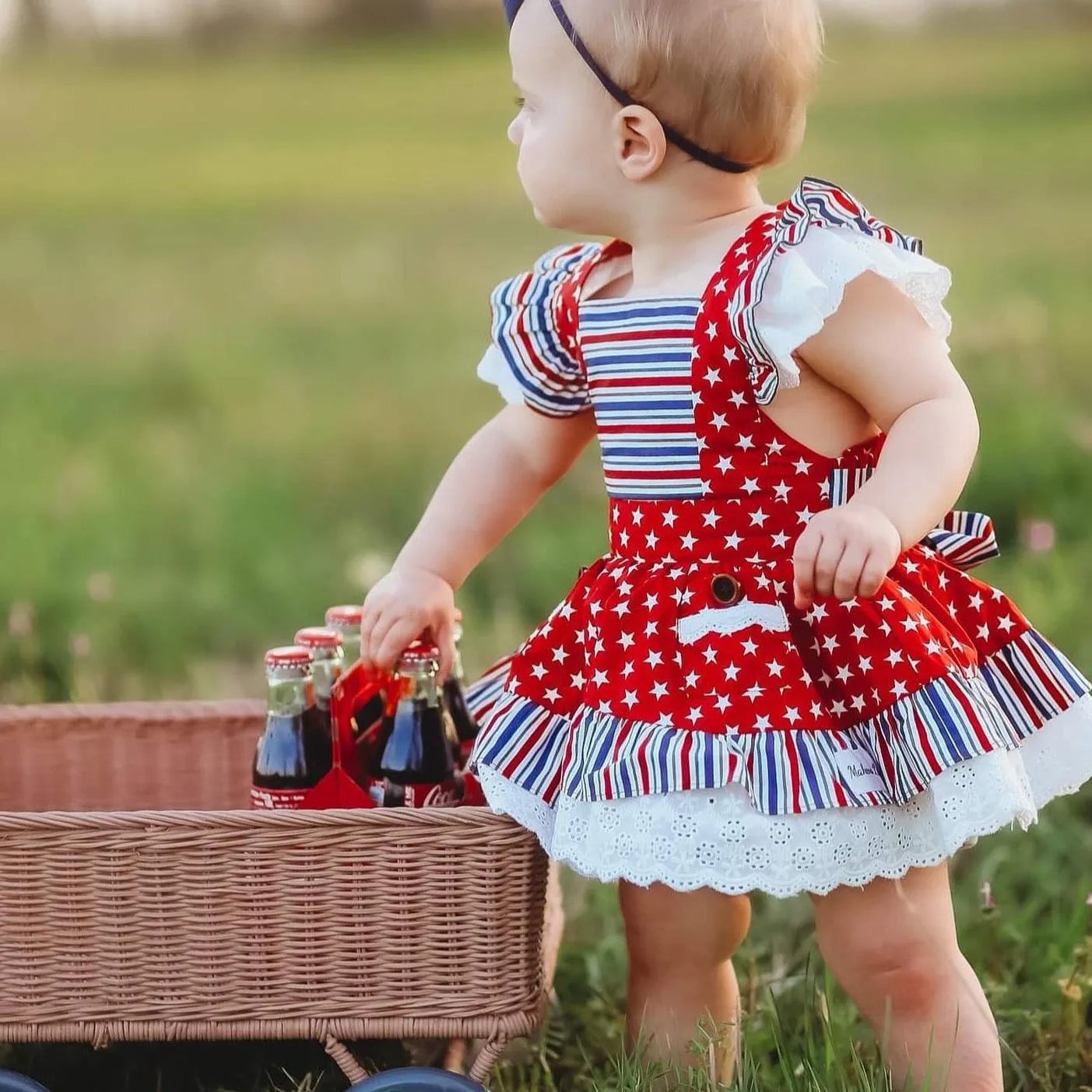 Millie Pinafore- Americana