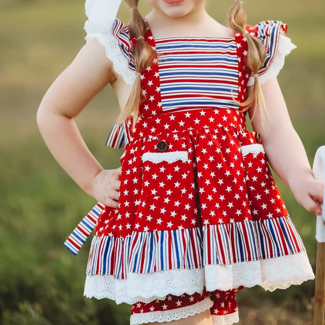 Millie Pinafore- Americana