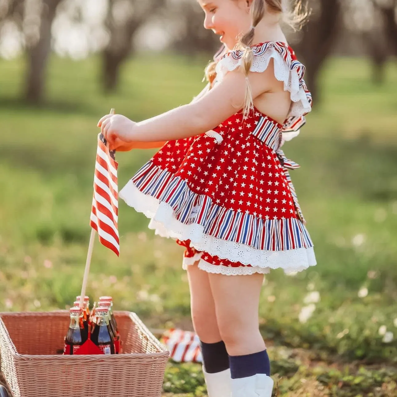 Millie Pinafore- Americana