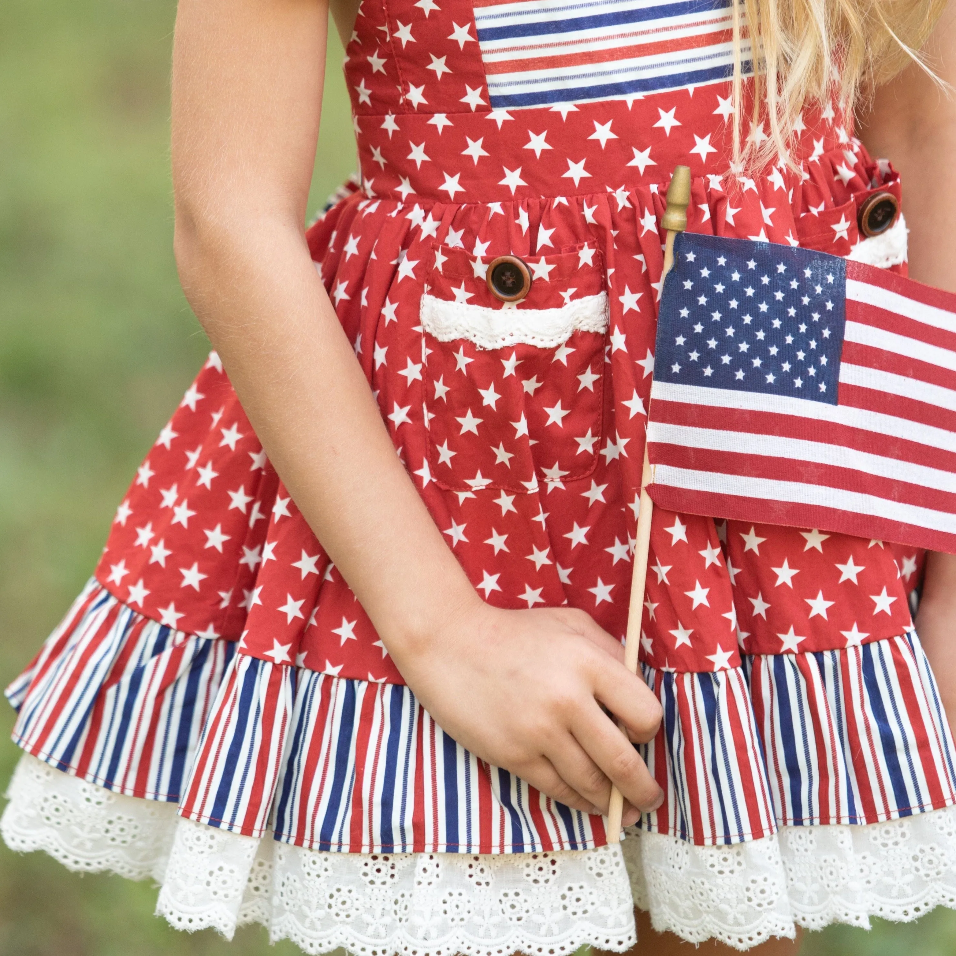 Millie Pinafore- Americana