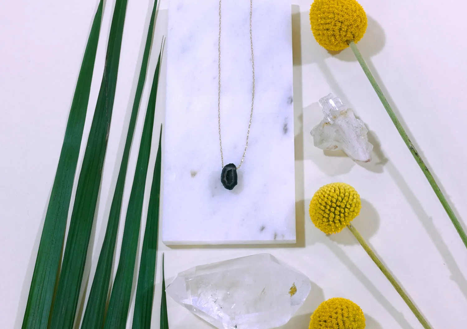 Mini Geode Necklace