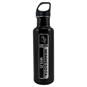 Minnesota Wild 26oz Stainless Steel Water Bottle Team Design 056