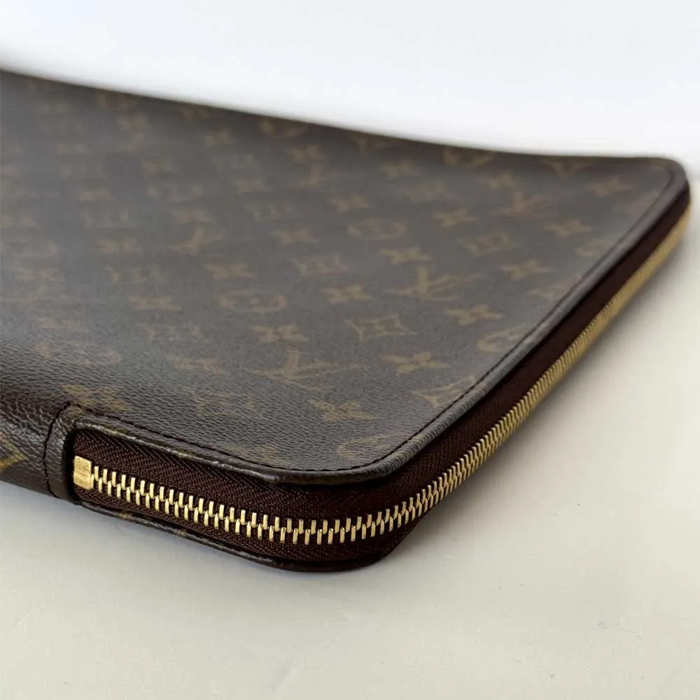 Monogram Laptop Case