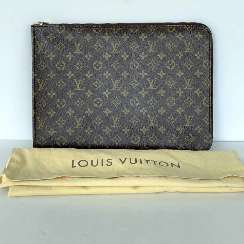 Monogram Laptop Case