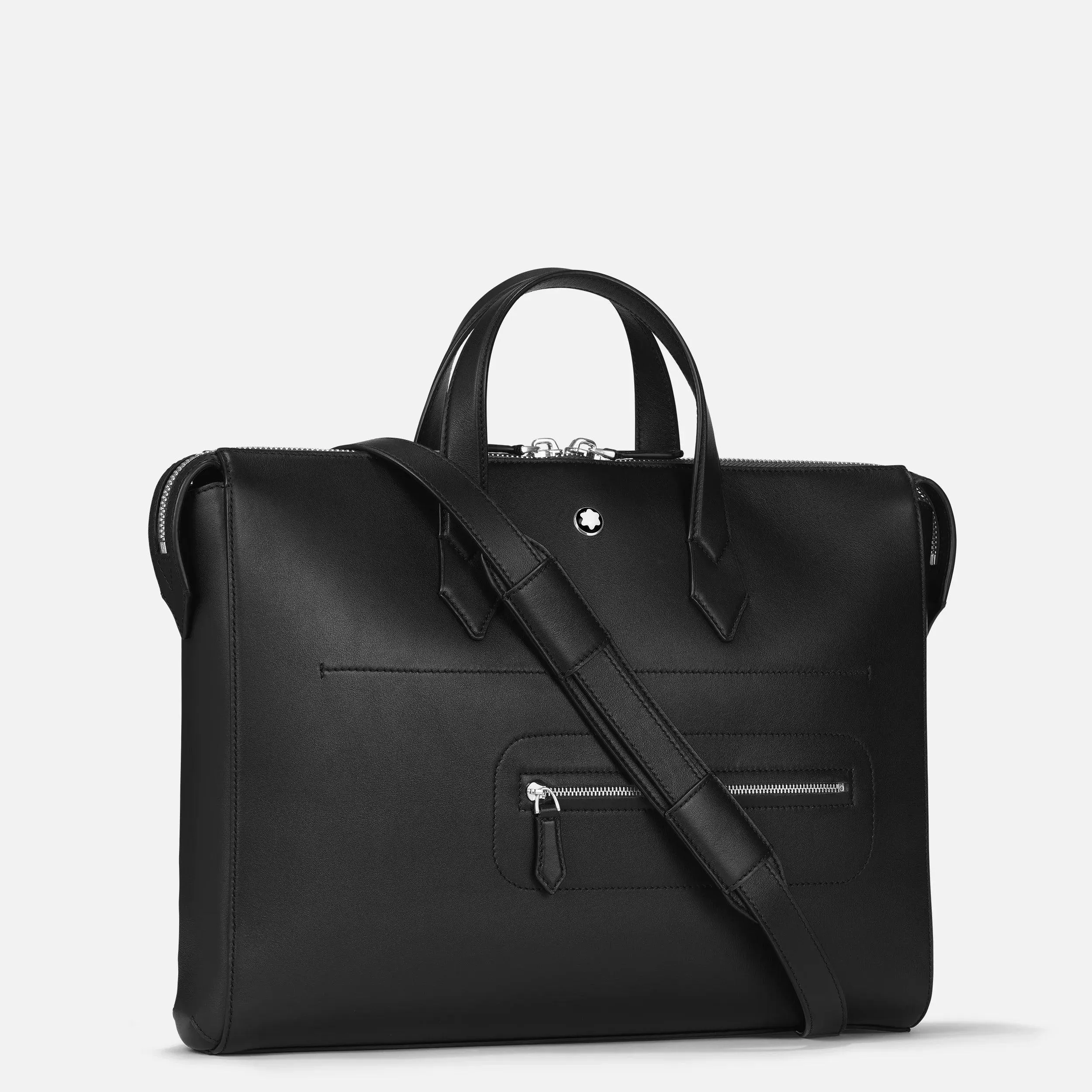 Montblanc Bag Bass Document Subtle Meisterstück Selection Soft Black 130043