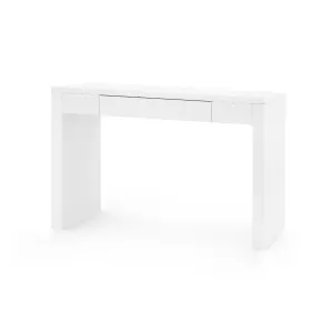 Morgan Console Table / Chiffon White