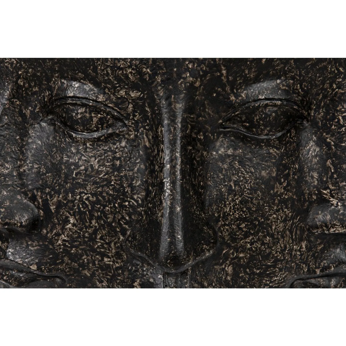 Multi-Face Stool, Black Fiber Cement