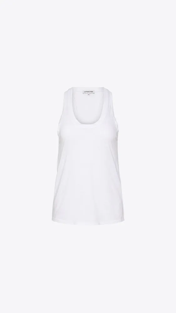 Mykonos Tank - White