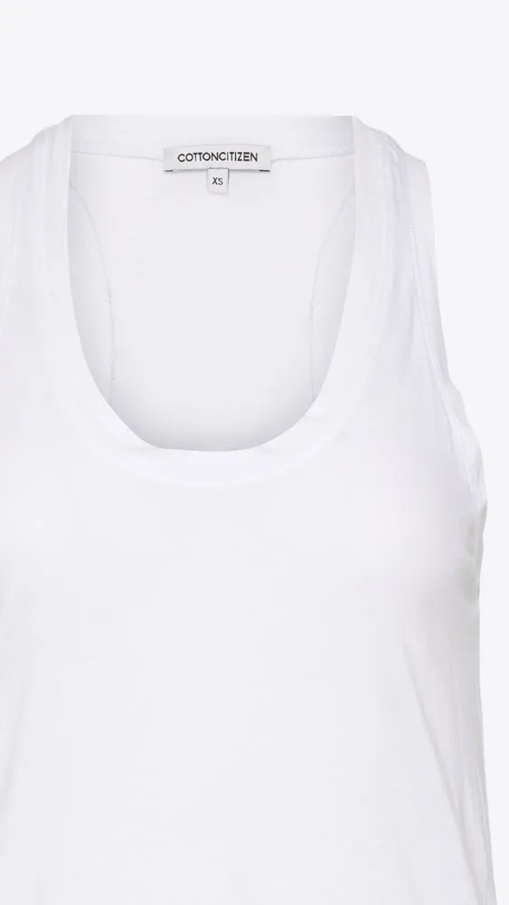 Mykonos Tank - White