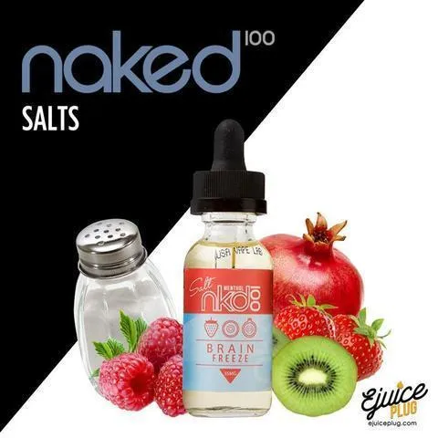 NAKED 100 - Strawberry Pom (Brain Freeze) 30ml (SaltNic)
