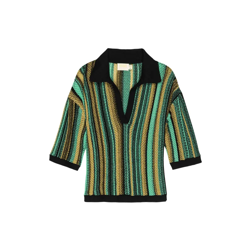 Nation Leonora Top in Jungle Stripe