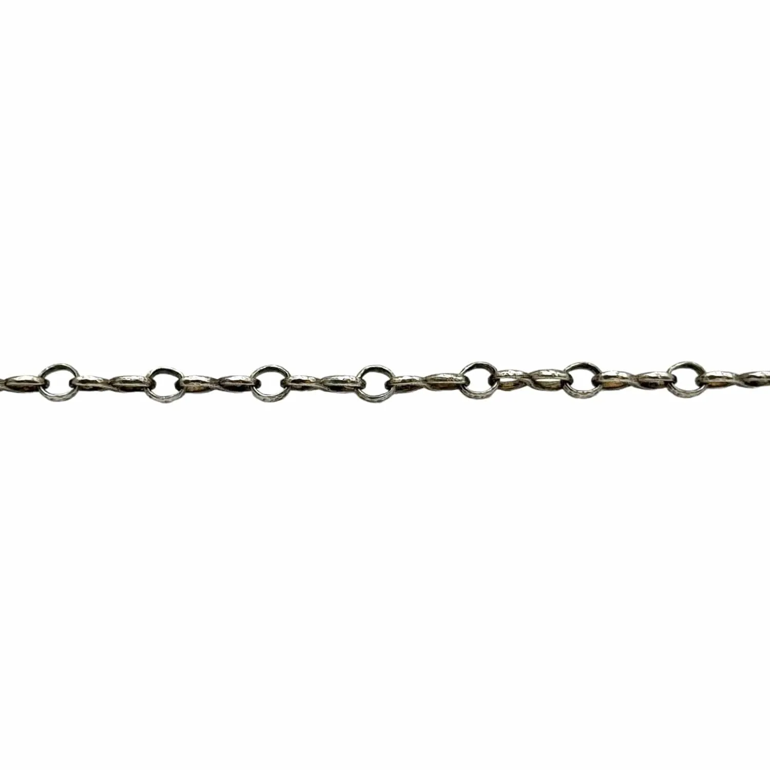 NECKLACE Heavy Linked Sterling Silver