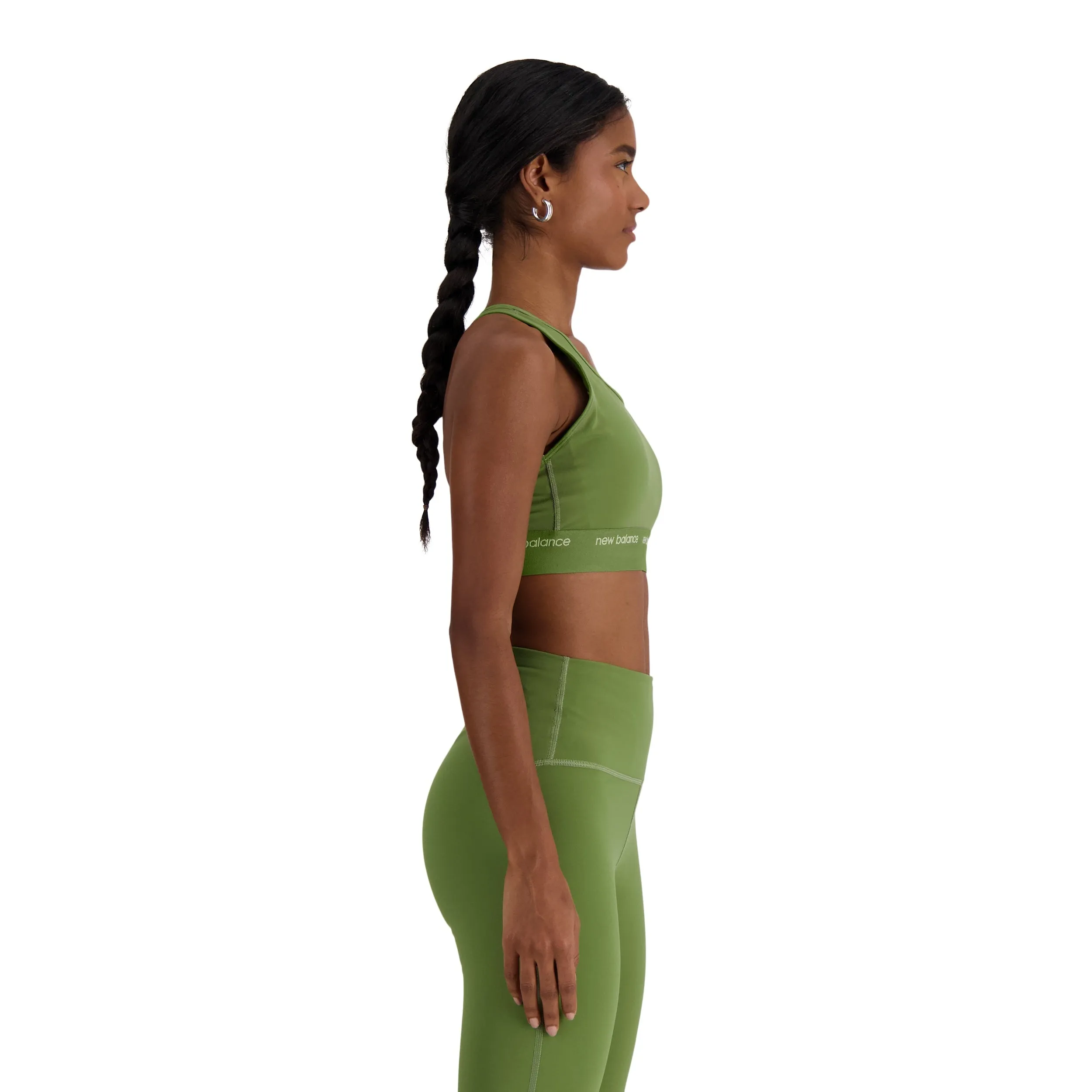 NEW BALANCE SLEEK MEDIUM SUPPORT SPORTS BRA - FEMME