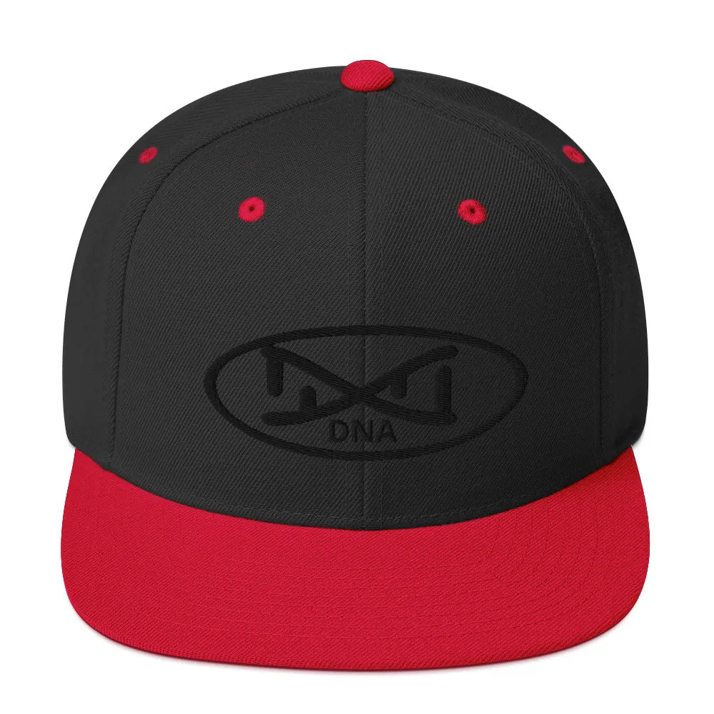 New DNA Brand Black Snapback Hat