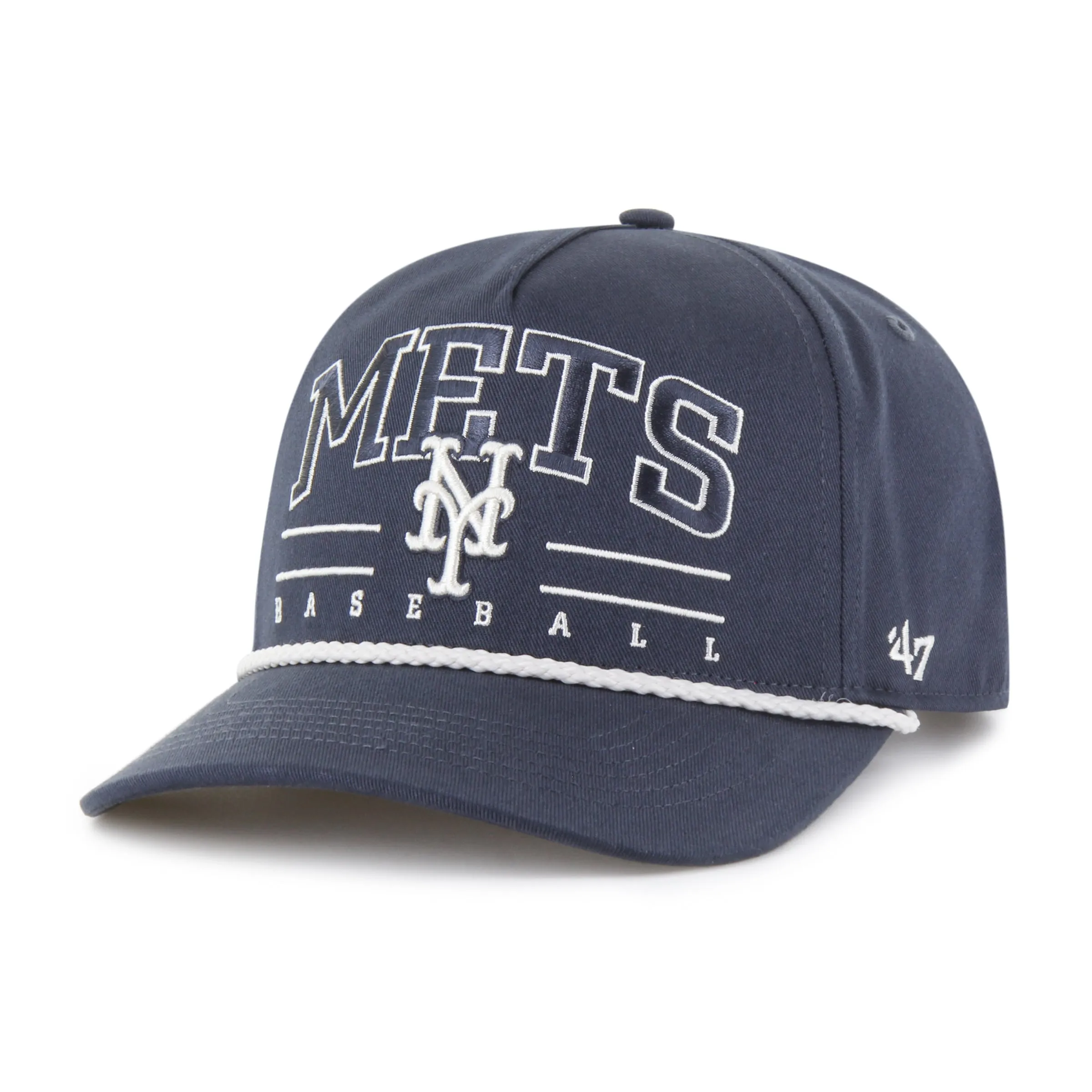 NEW YORK METS ROSCOE ROPE TWO TONE '47 HITCH