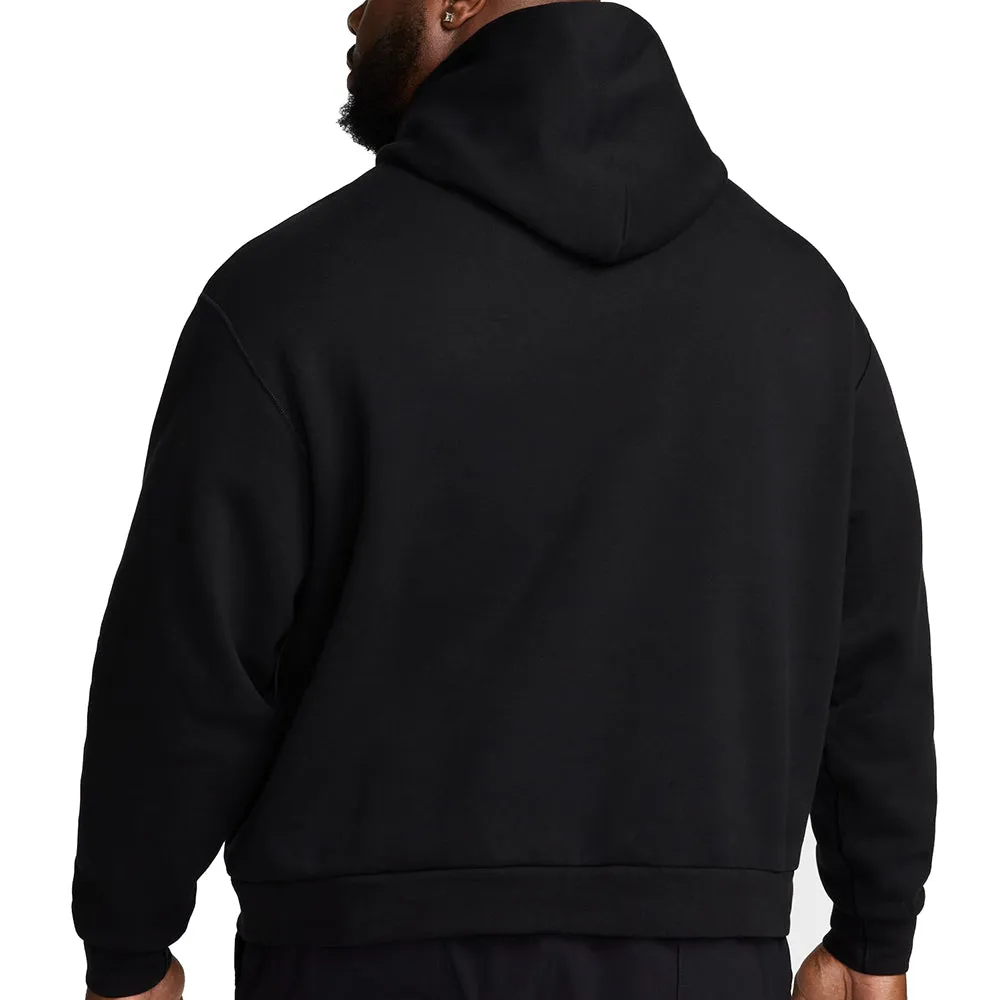 Nike SB Essential Logo Fleece Pullover Hoodie Black/White
