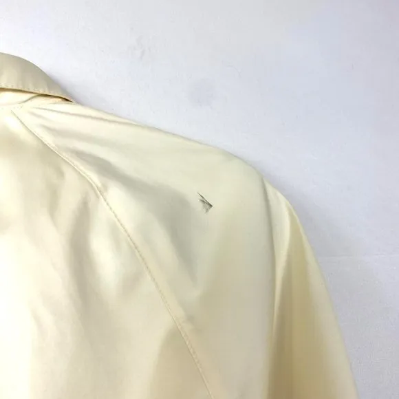 Nike Sportswear Windrunner Trench Coat Parka Rain Jacket Off White XS