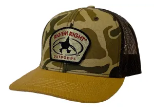 Old School Camo Cap