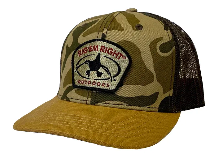 Old School Camo Cap