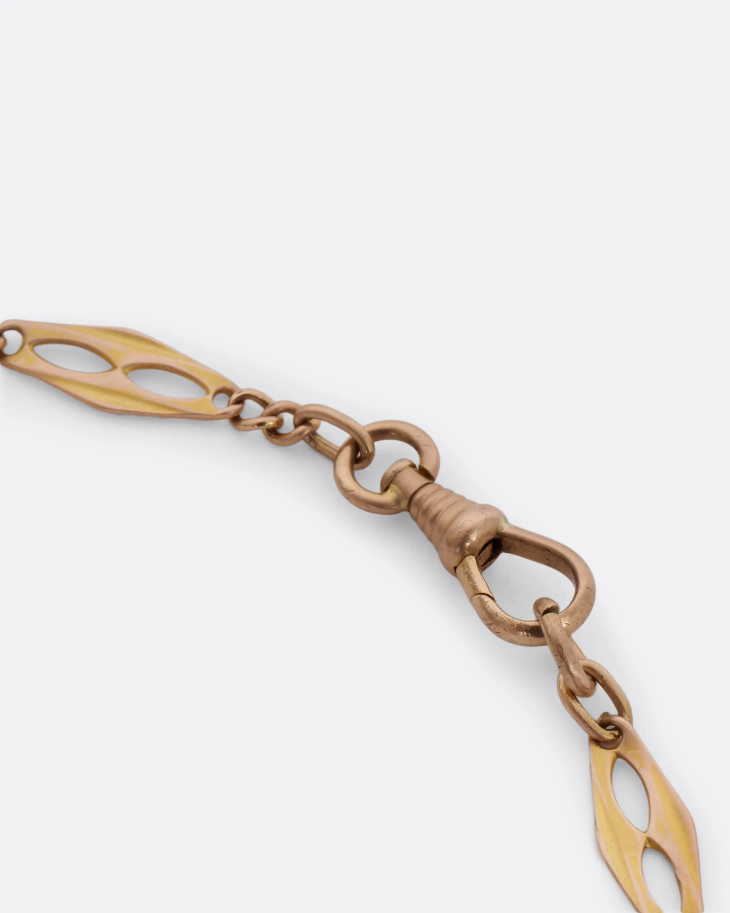 Open Linked Watch Chain Necklace