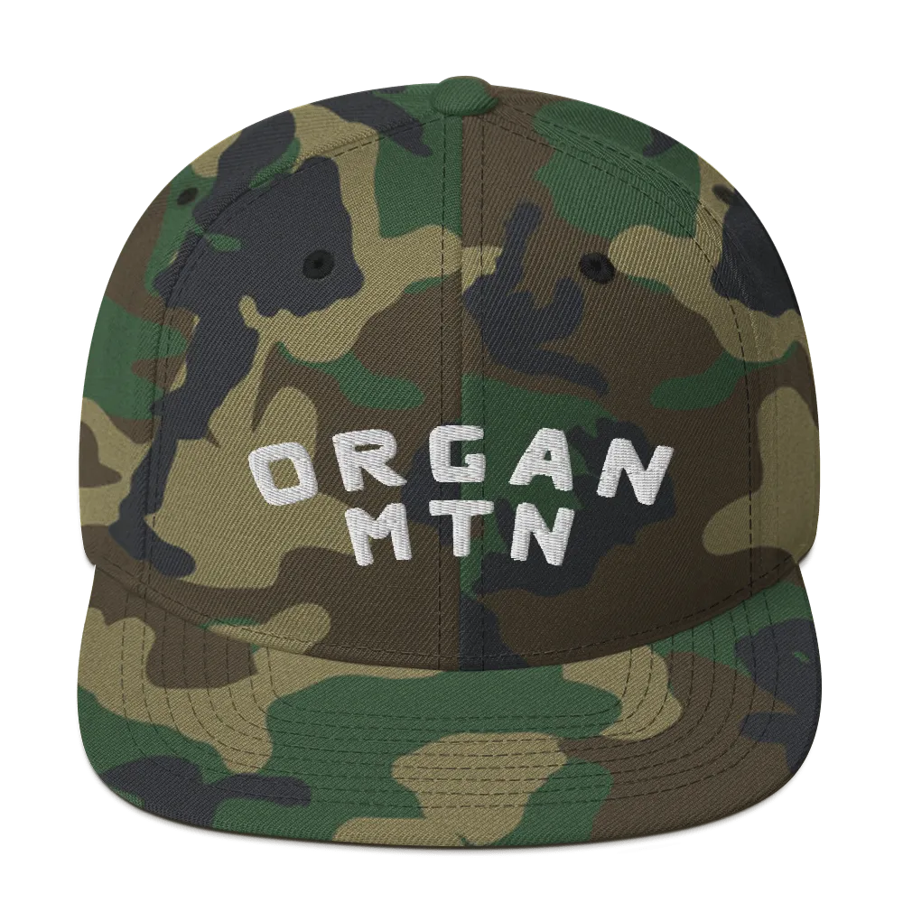 Organ MTN 3D Puff Snapback Hat