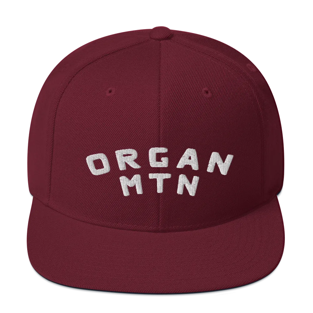 Organ MTN 3D Puff Snapback Hat