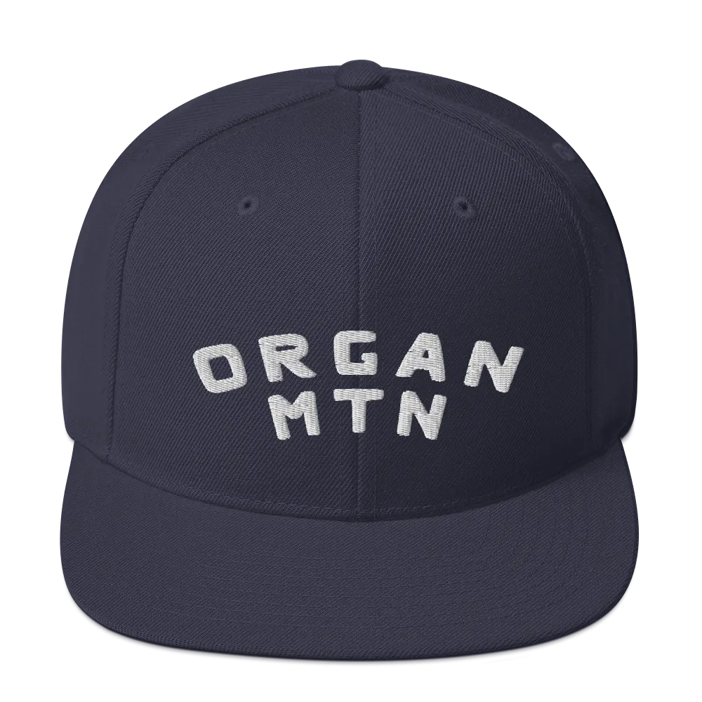 Organ MTN 3D Puff Snapback Hat