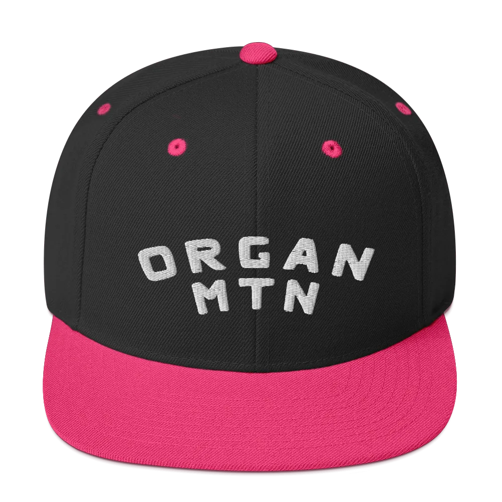 Organ MTN 3D Puff Snapback Hat