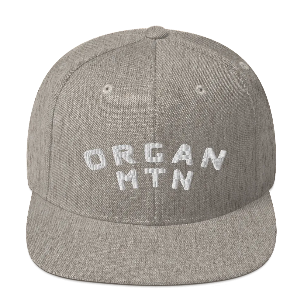 Organ MTN 3D Puff Snapback Hat