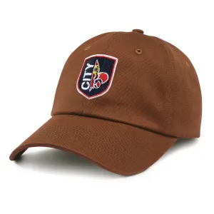 Organic City Shield Dad Cap - Embroidered