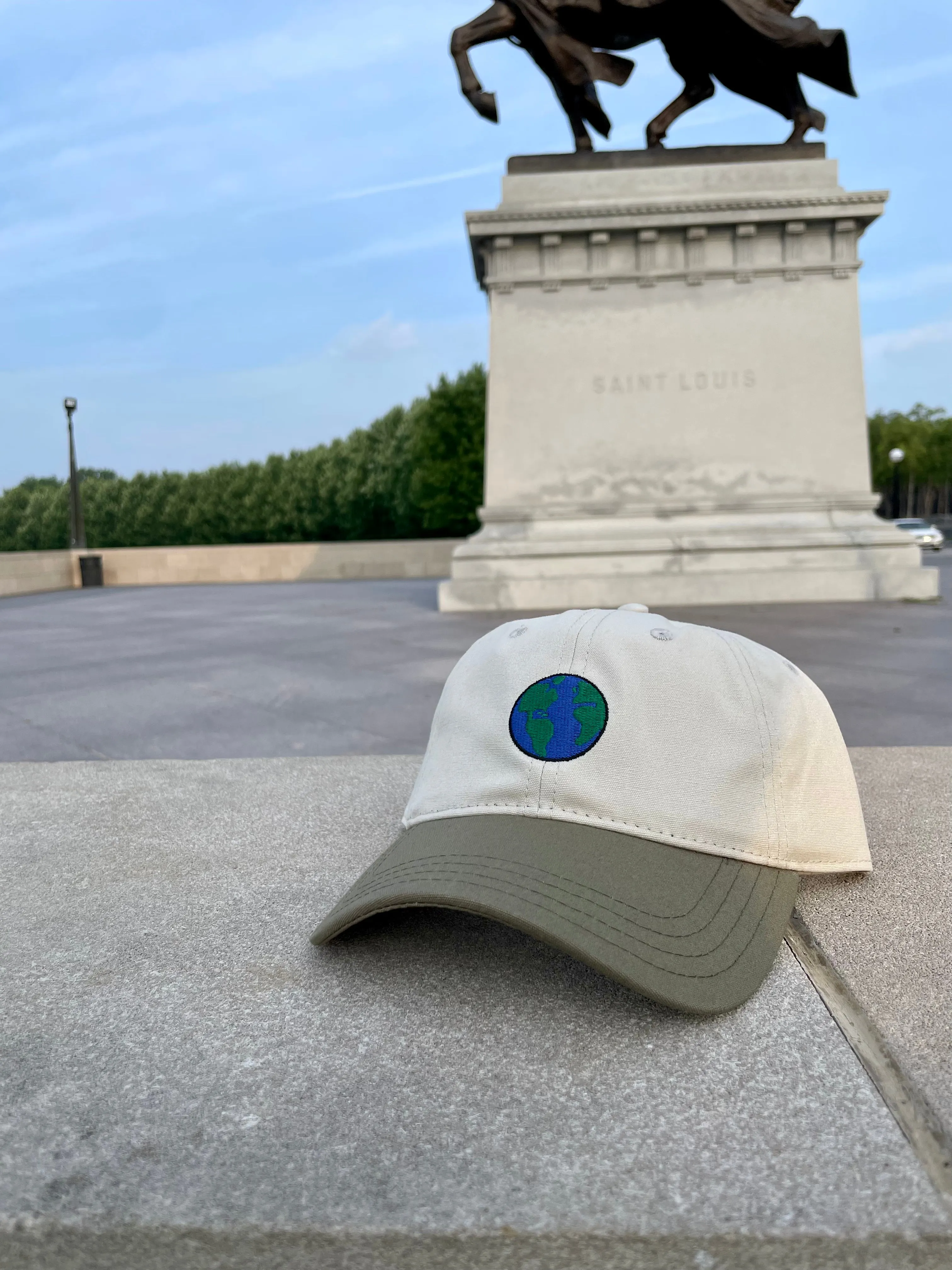 Organic Globe Dad Hat