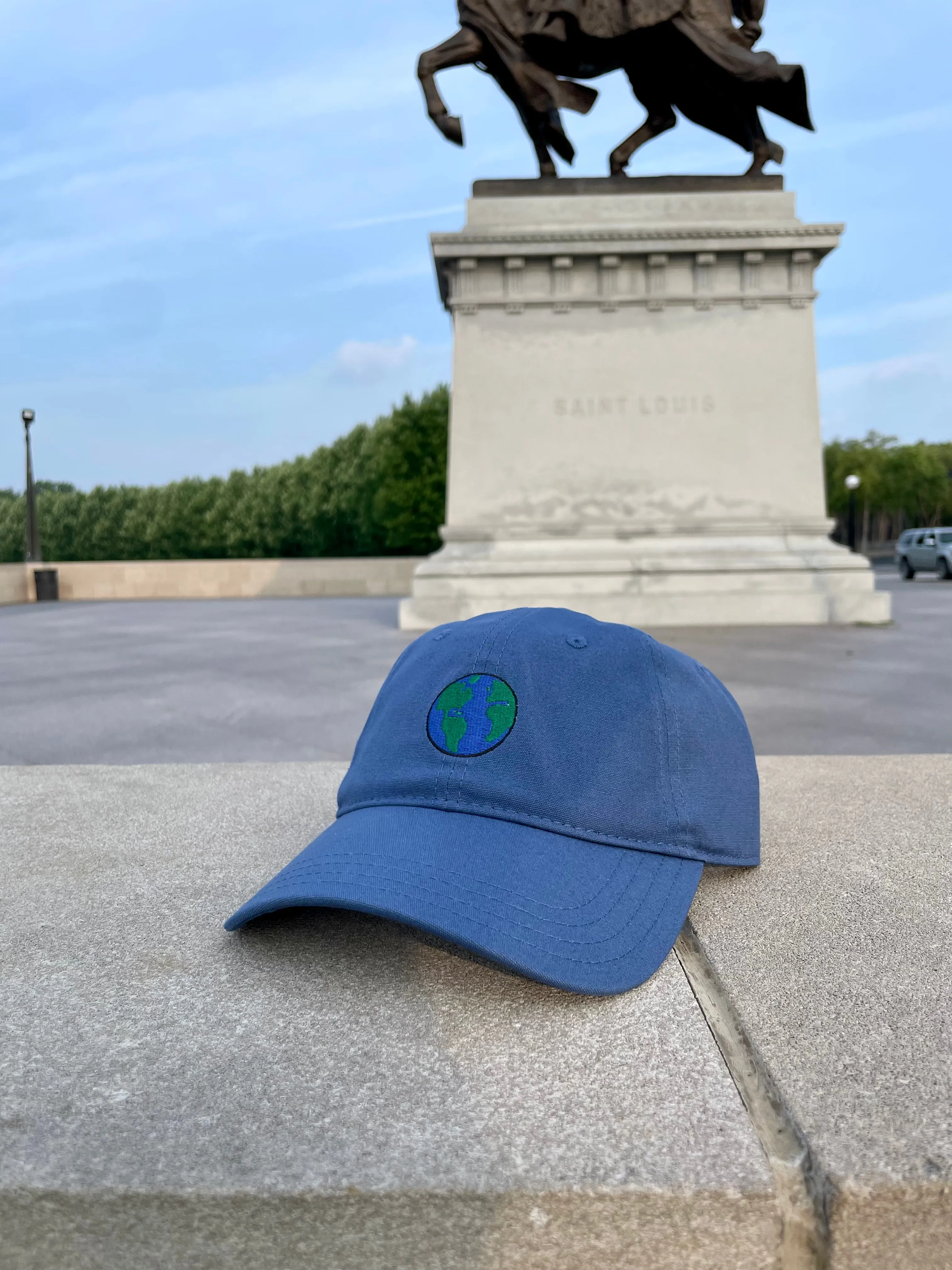 Organic Globe Dad Hat