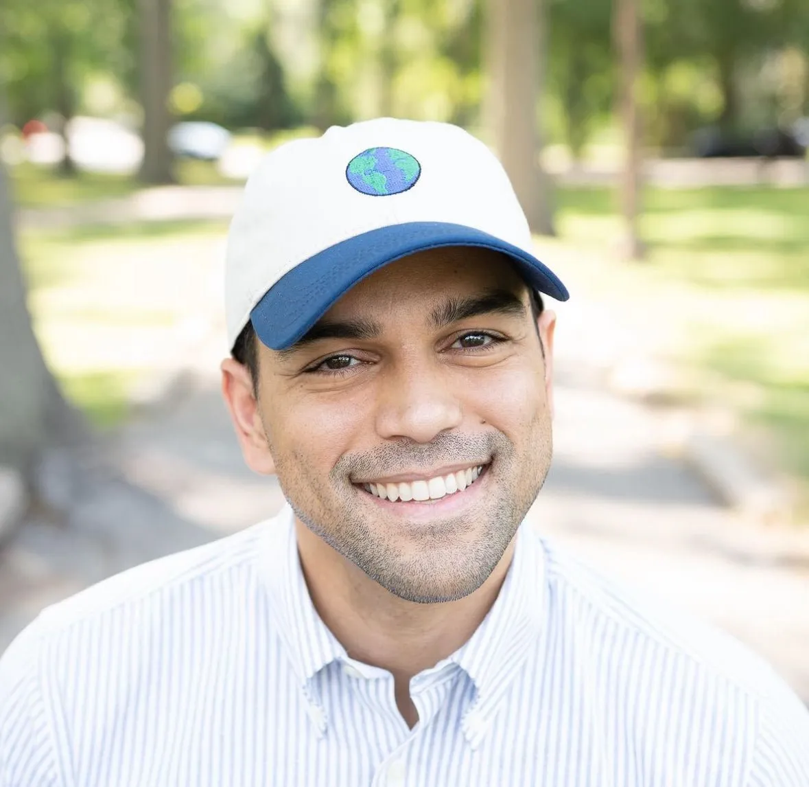 Organic Globe Dad Hat