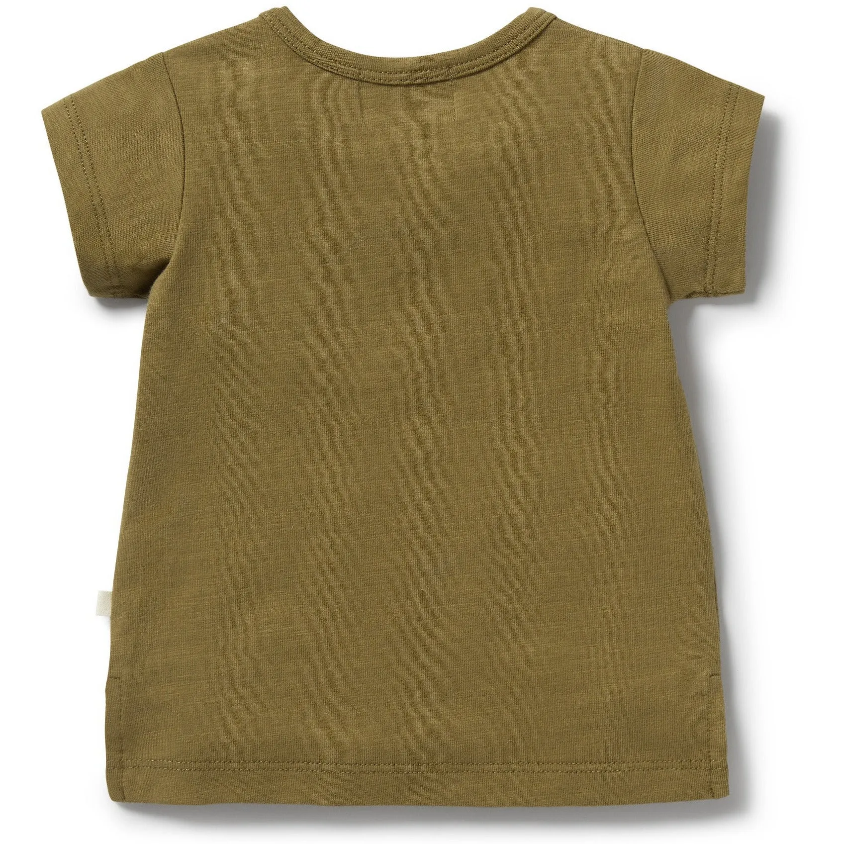 Organic Pocket Tee- Leaf