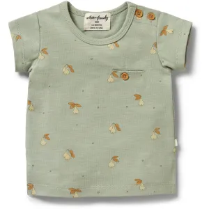 Organic Pocket Tee- Perfect Pears