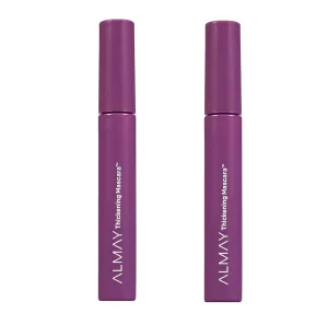 Pack of 2 Almay Thickening Mascara, Black 402