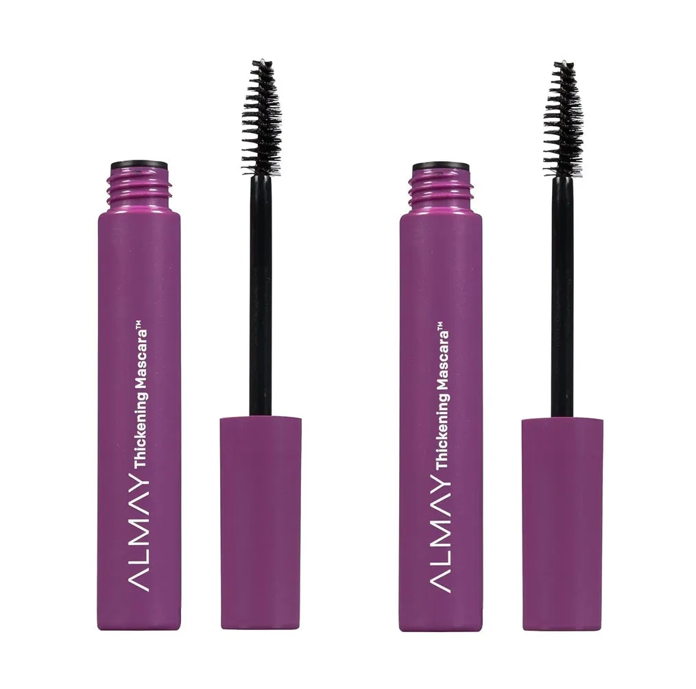 Pack of 2 Almay Thickening Mascara, Black 402