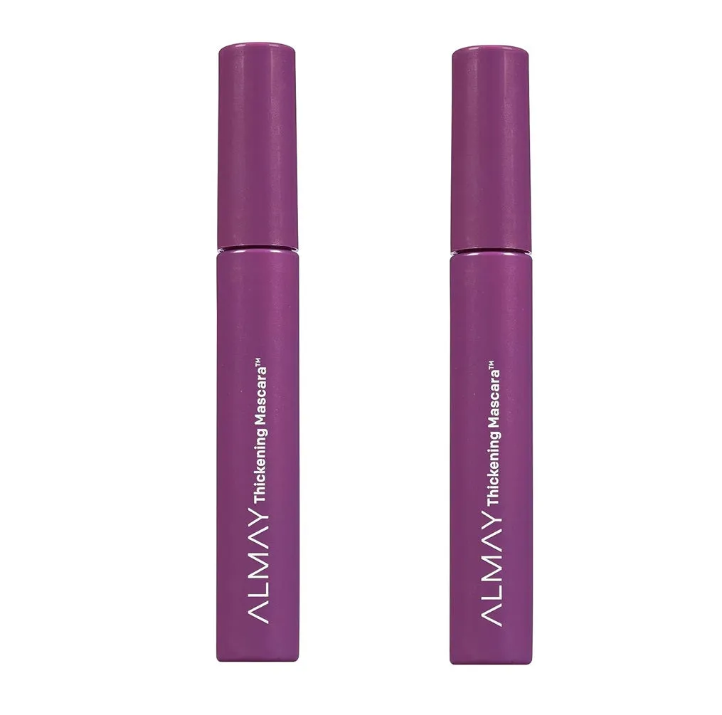 Pack of 2 Almay Thickening Mascara, Black 402