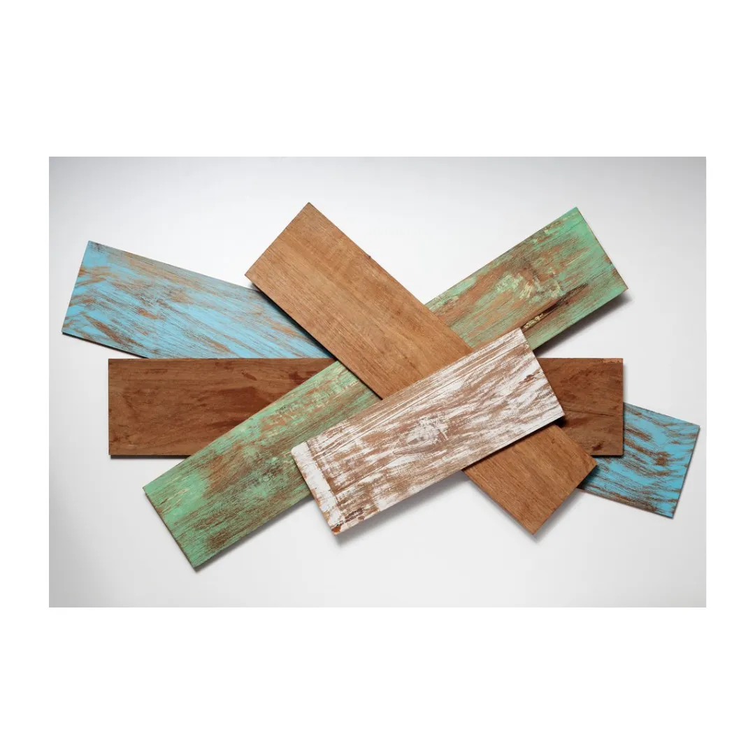 PAPAN PLANK NATURAL/PAINTED MIX, INDO-WOOD