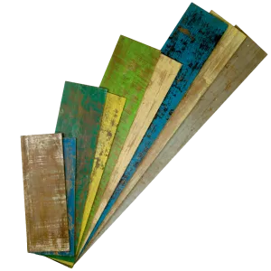 PAPAN PLANK NATURAL/PAINTED MIX, INDO-WOOD