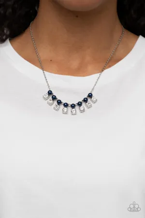 Paparazzi - Dashingly Duchess - Blue Necklace