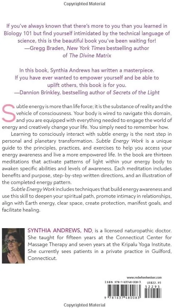 Paperback Book: Subtle Energy Work