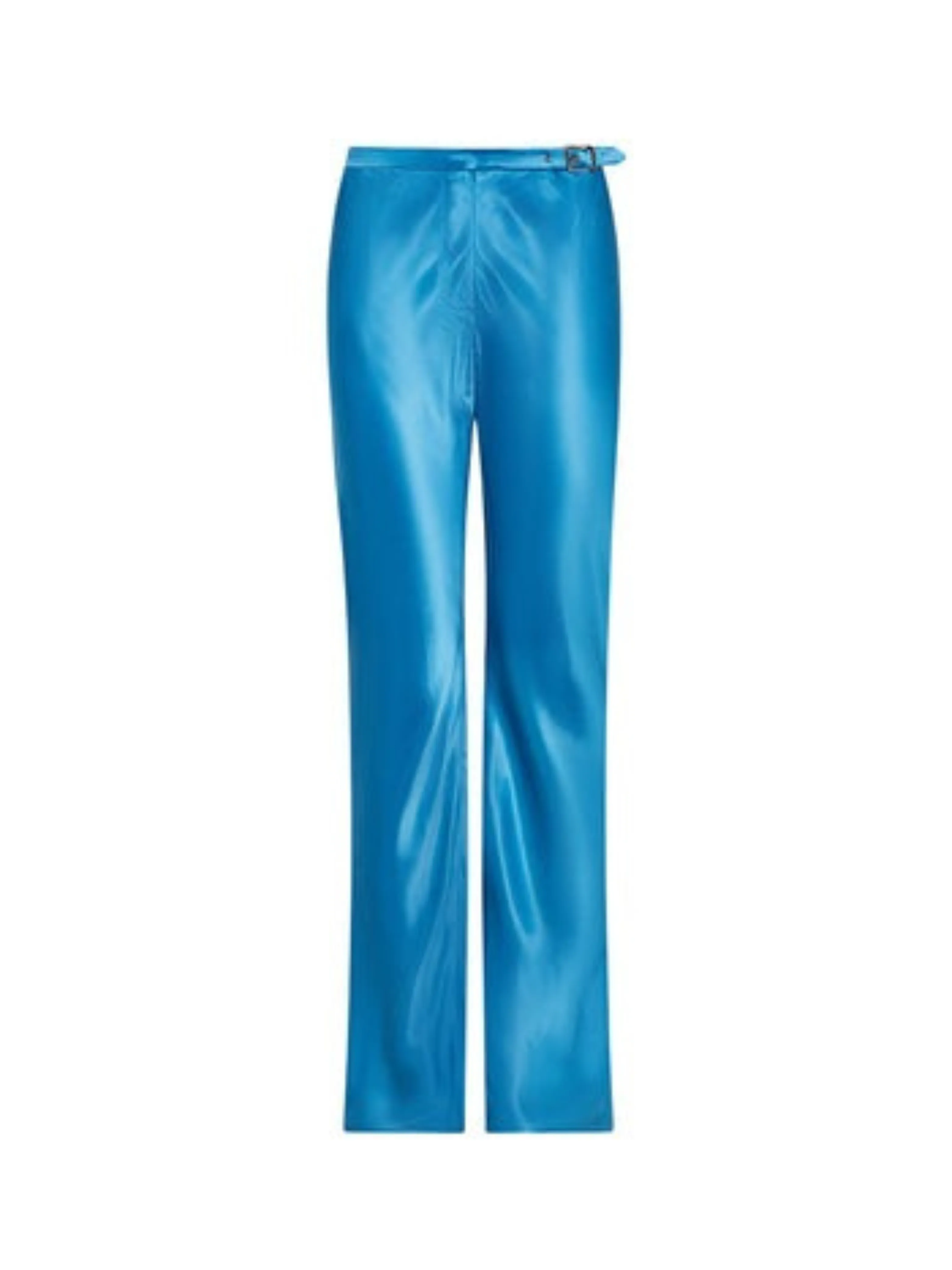 Paris Georgia Sleek Belted Pant in bold Blue