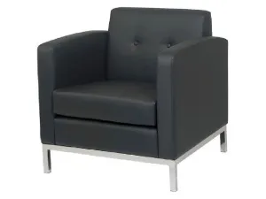 PEACHTREE ARMCHAIR - BLACK