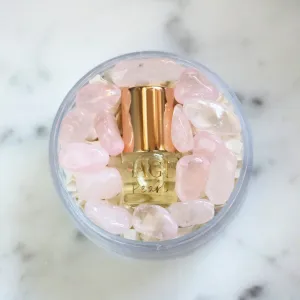 Pearl Perfume Oil Concentrate Mini Rollie with Gemstones by Sage